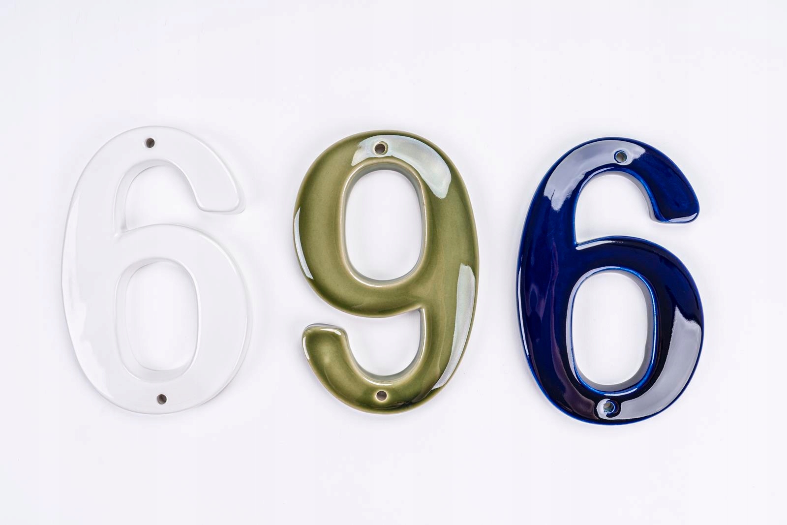 Ceramiczny numer na dom. Kolory Kod producenta 1