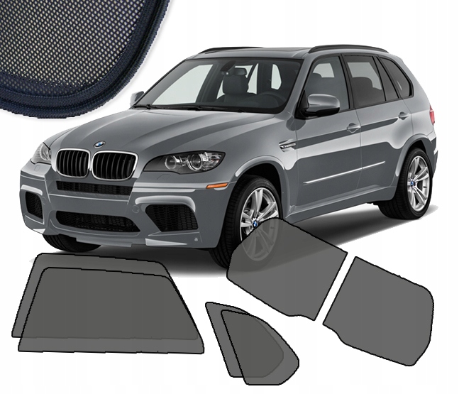 ZASŁONKI DEDYKOWANE SolarRide BMW X5 E70 2006-2013
