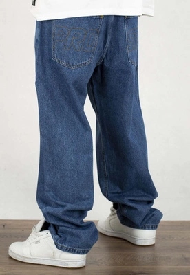 Kalhoty Prosto Baggy Blox modré