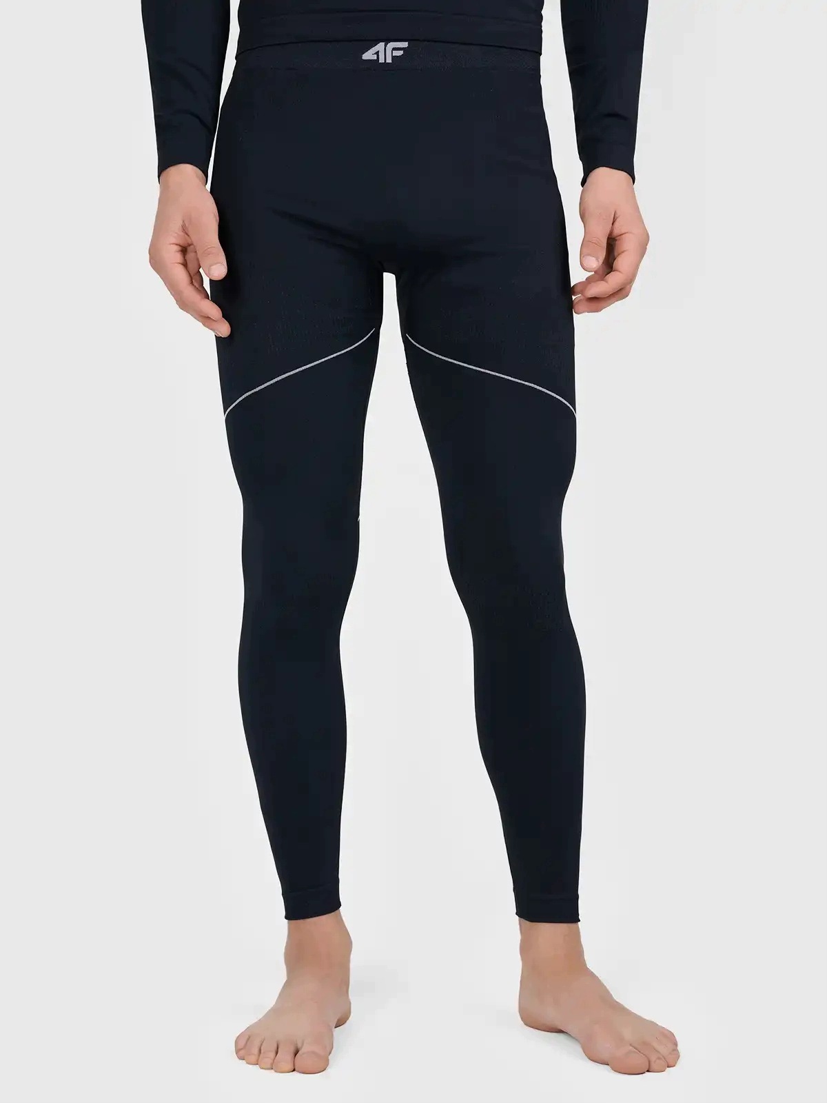 Legginsy męska 4F Bezszwowa bielizna narciarska, termoaktywna L/XL