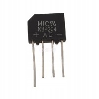 

KBP204 mostek prostowniczy 2A 400V - 10 sztuk