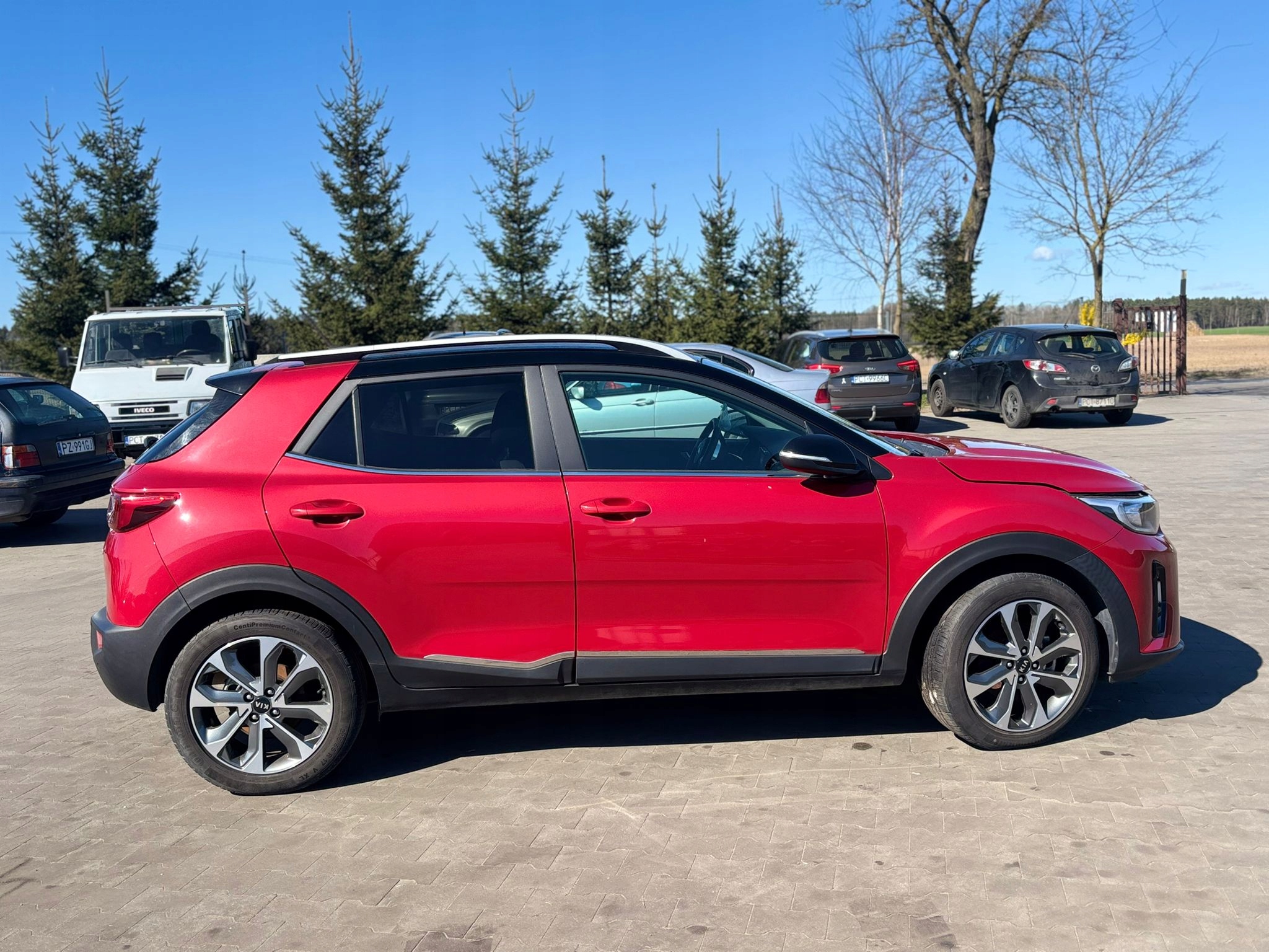 rear panel KIA STONIC 2018 LAKIER BEG