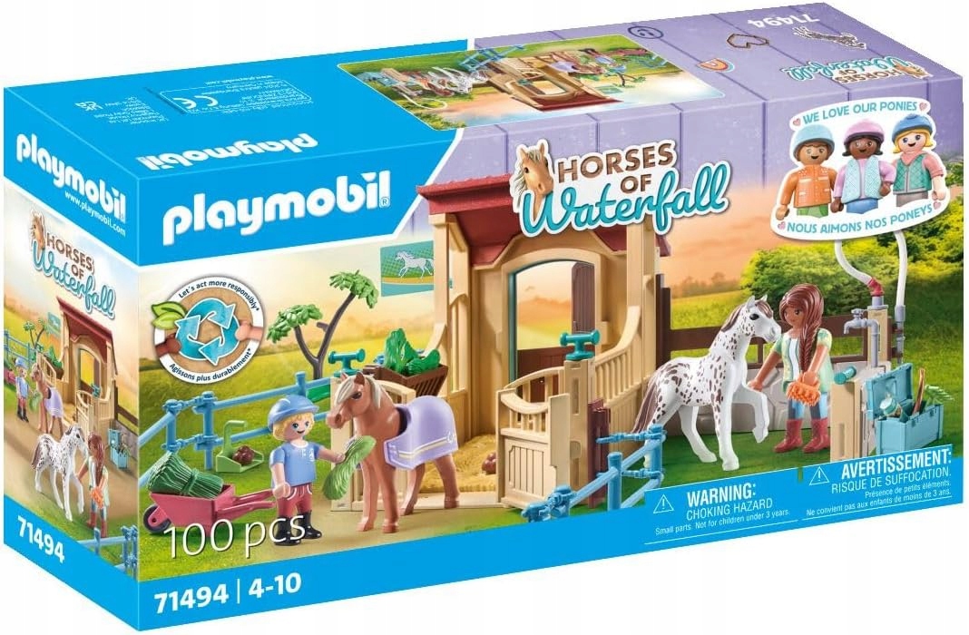 PLAYMOBIL 71494 Stajnia Horses Of Waterfall Kucyki