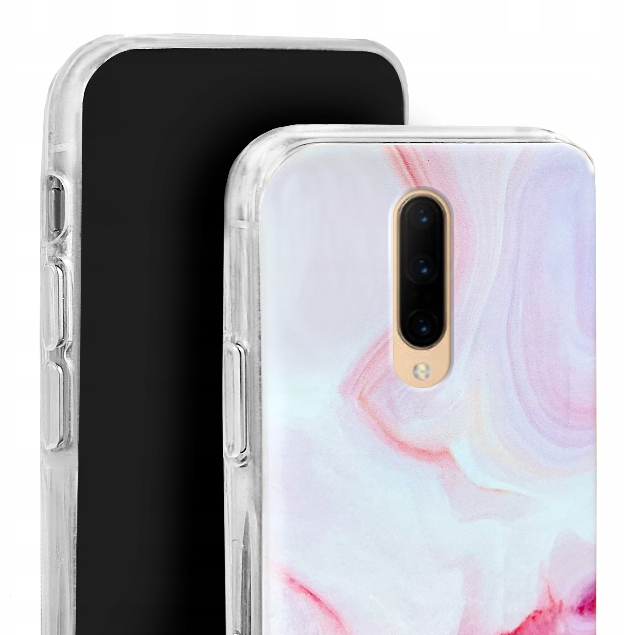 

Etui do OnePlus 8 case guma wzory + Szkło