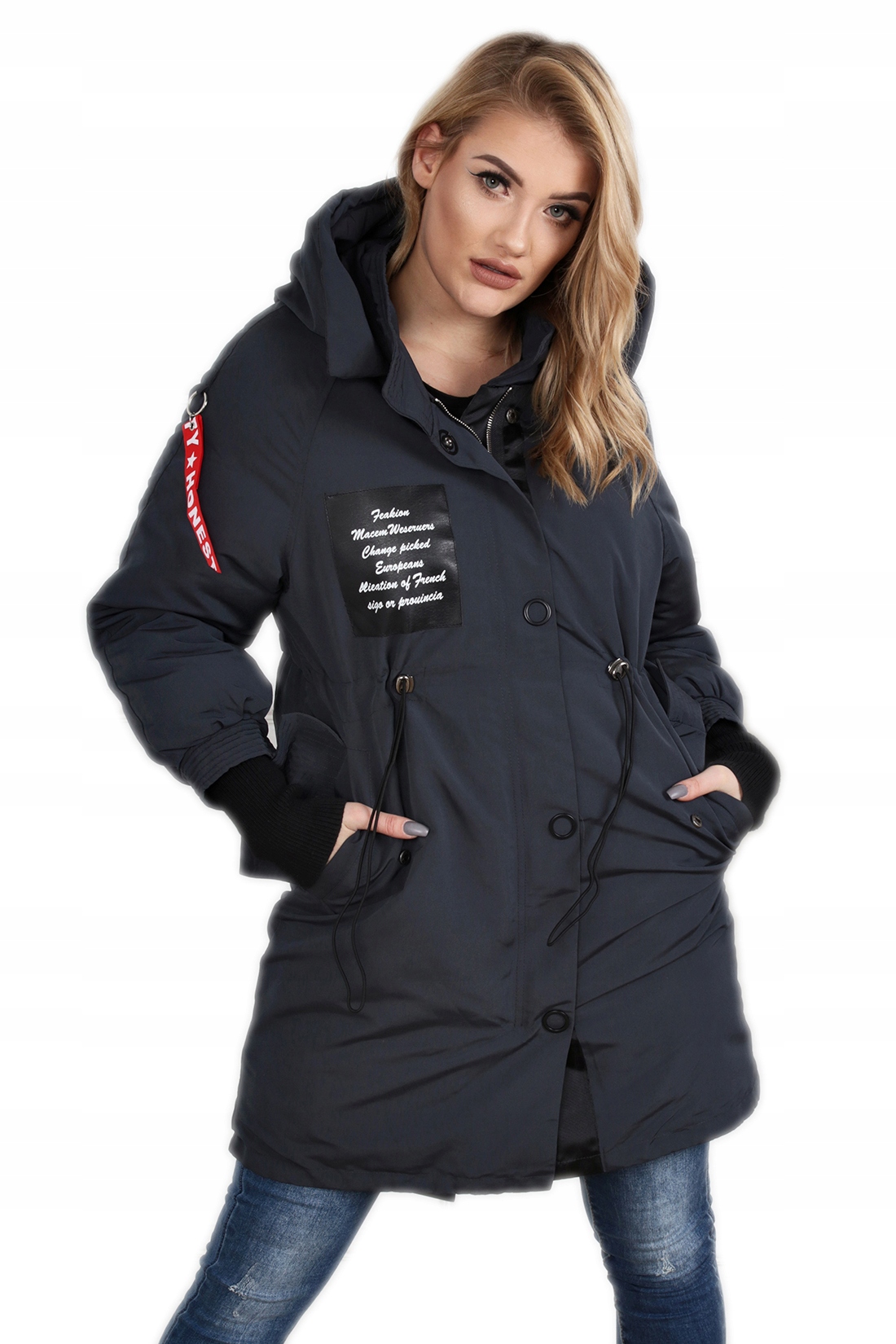 

Kurtka Parka Ocieplana Kaptu Kolory 42 XL 1971