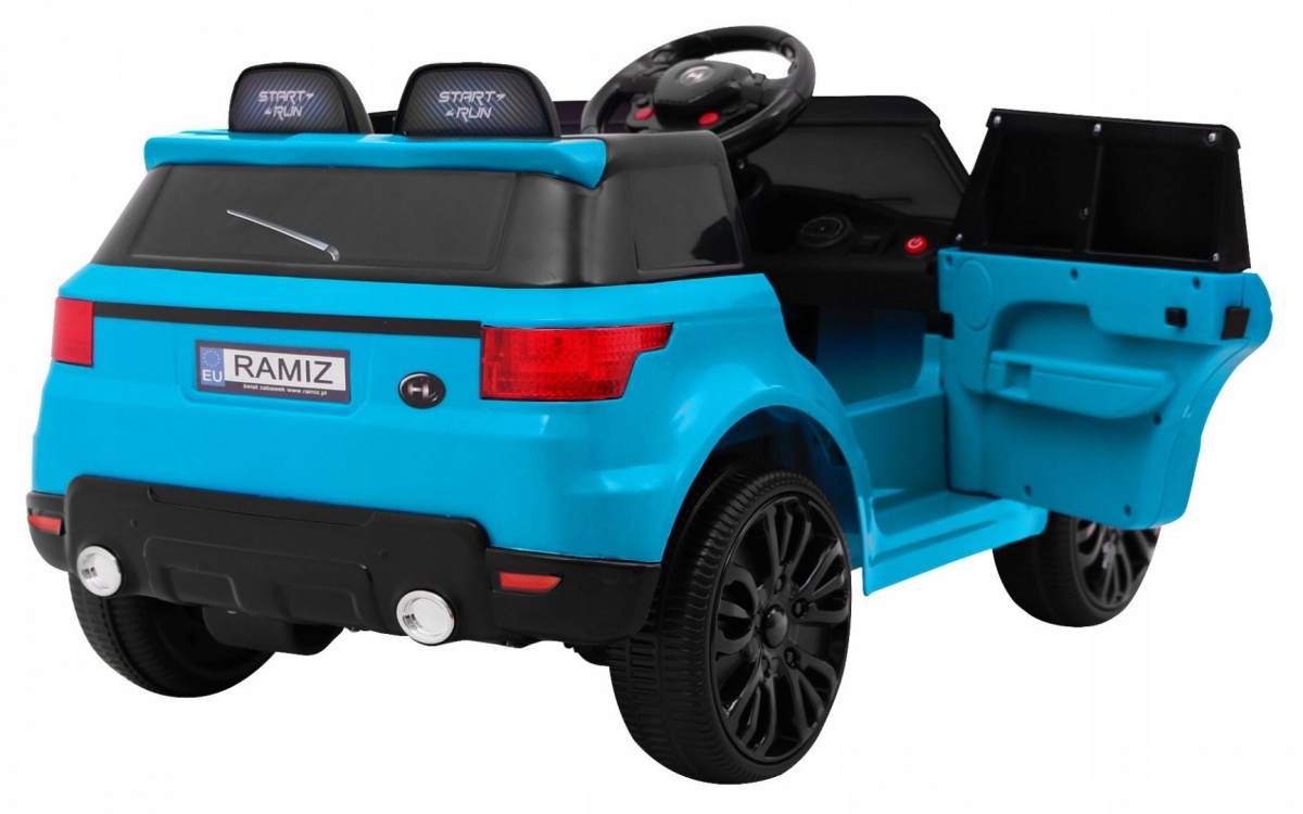 Auto na akumulator L1 Pilot MP3 LED Niebieski Szerokość pojazdu 60 cm