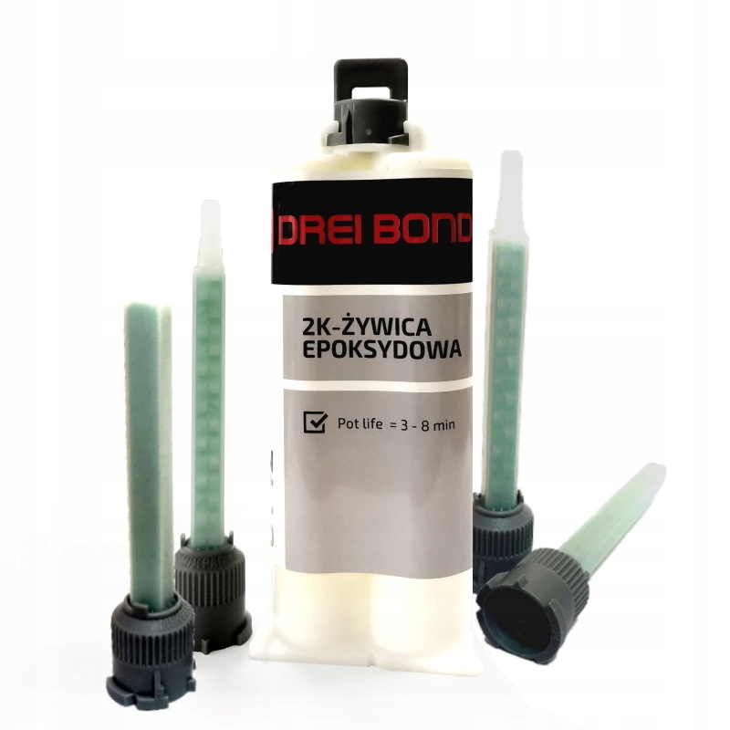 Drei Bond 8142 быстрая эпоксидная смола + 4 насадки