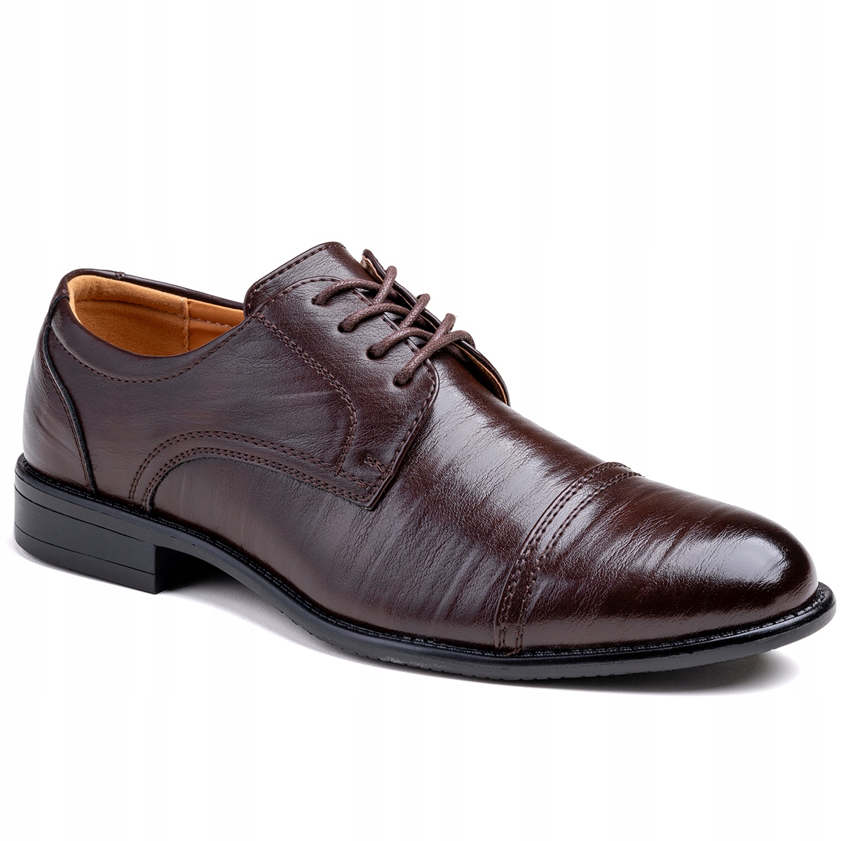 Polobotky pánské společenské kožené pohodlné odolné Wojtyłko 44