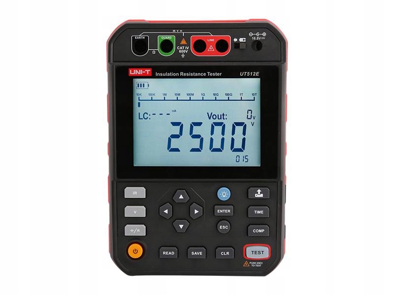 Tester izolačního odporu Uni-t UT512E