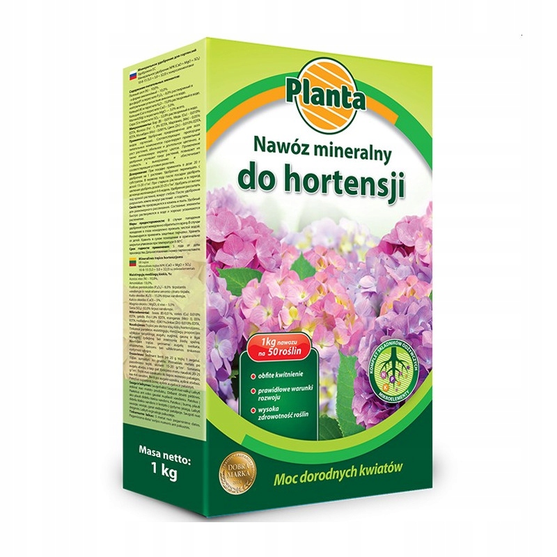 

Nawóz Planta Do Hortensji 1kg