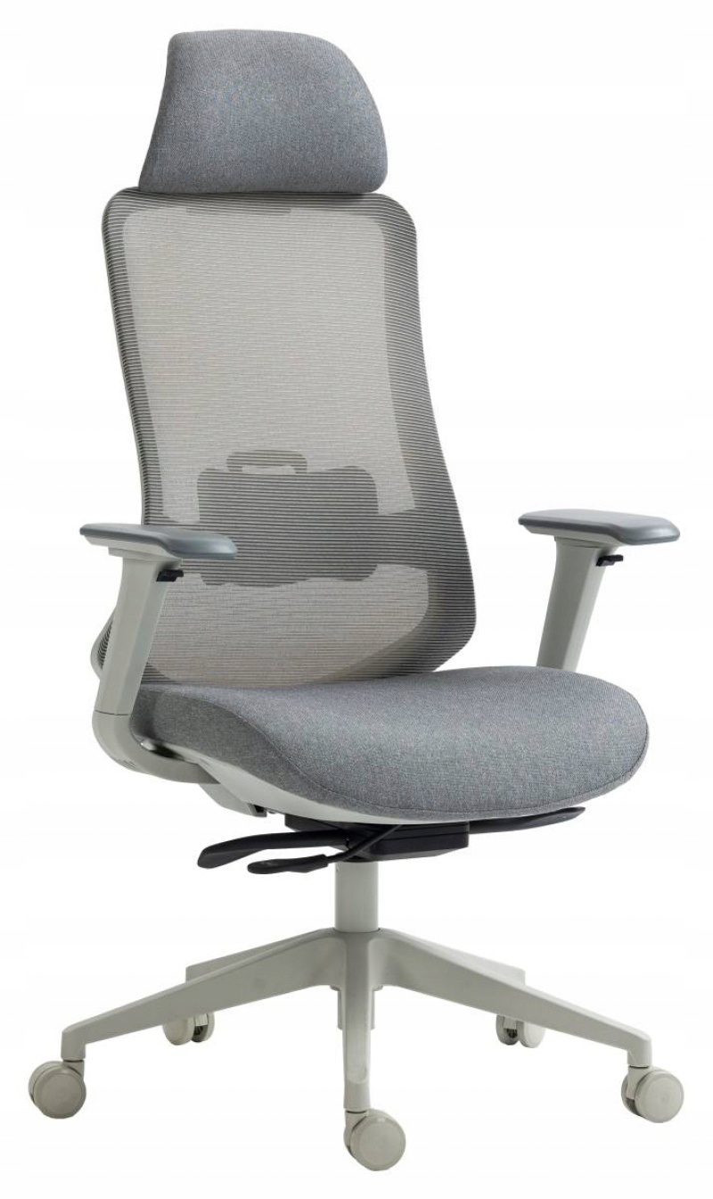 Fotel biurowy Office Products Siros szary
