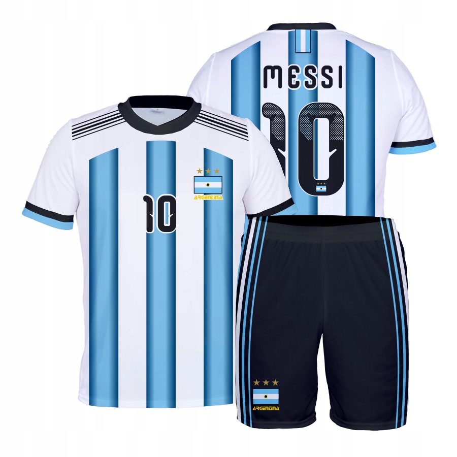 Messi Argentyna 2026/27 strój sportowy komplet rozmiar 158