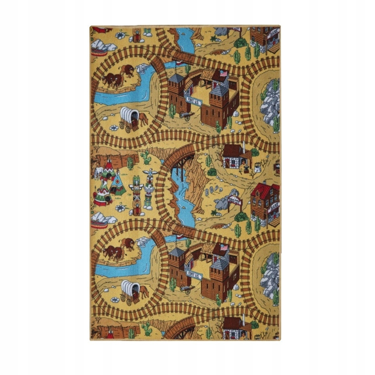 100x400 Detský kusový koberec Western