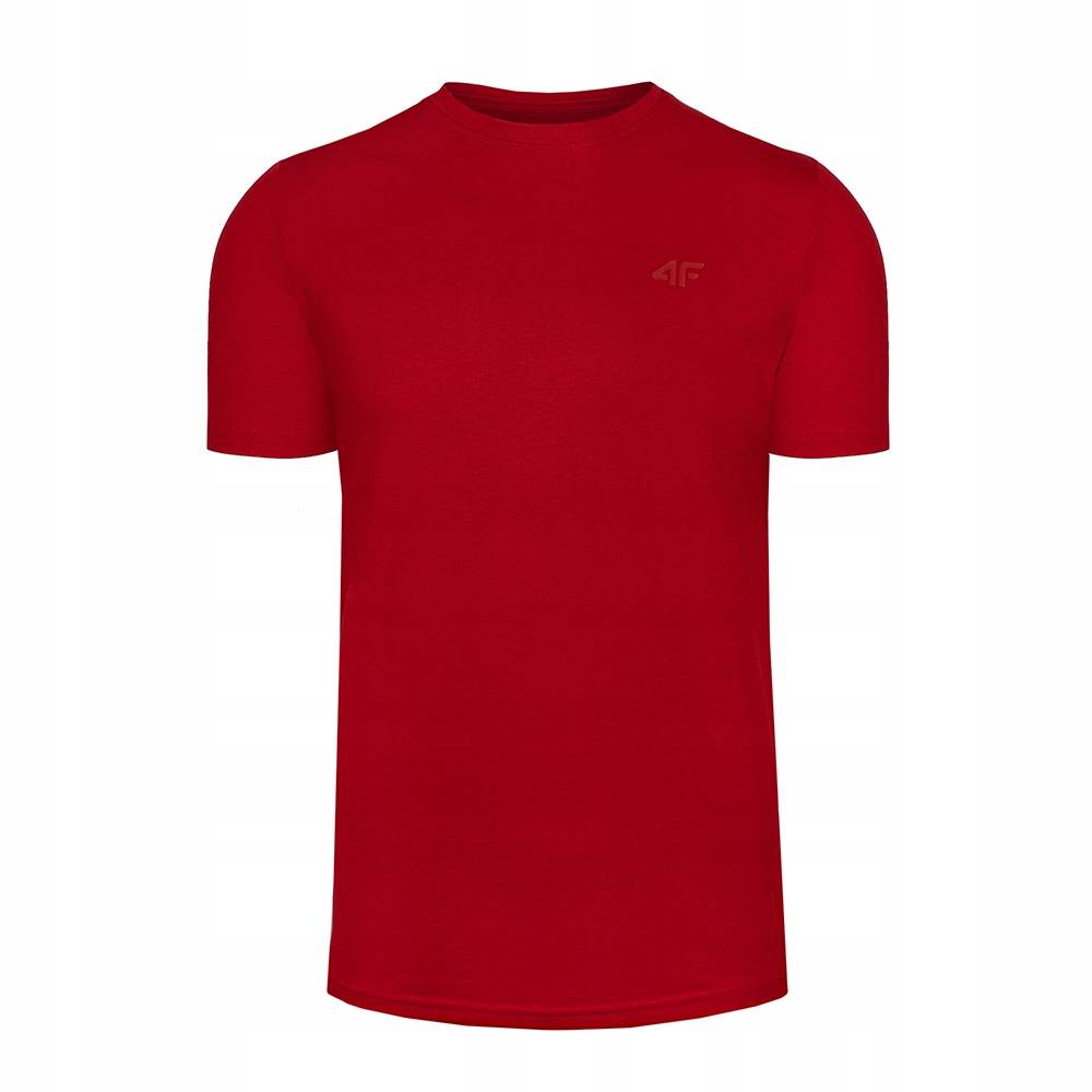 4F T-SHIRT KOSZULKA MĘSKA SPORT TSM352 BAWEŁNIANA Materiał dominujący bawełna
