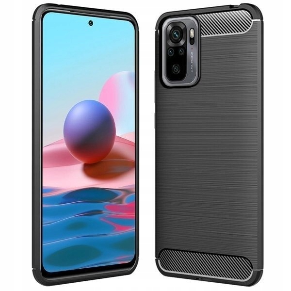 

Etui Do Xiaomi Redmi Note 10S Pokrowiec Karbon