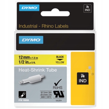 Trubička Dymo 18056 12mm ø3.0mm-5.1mm žlutá Originál