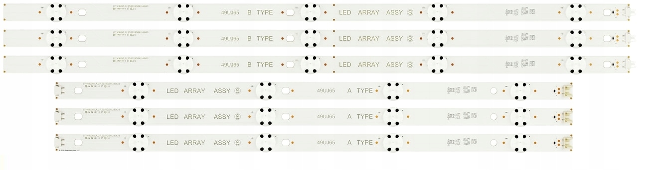 Led lišty Lg 49UJ65 3A 3B HC490DGG-ABSR2-A14X