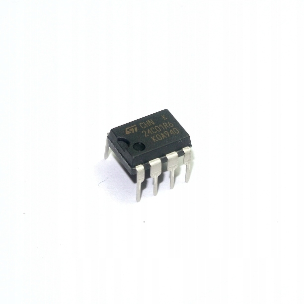 M24C01-RBN6 24C01R6 Stm DIP8 Eeprom [4szt] #B584