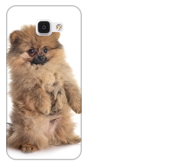 

Etui pokrowiec Samsung Galaxy A5 2016 Pies pomeran
