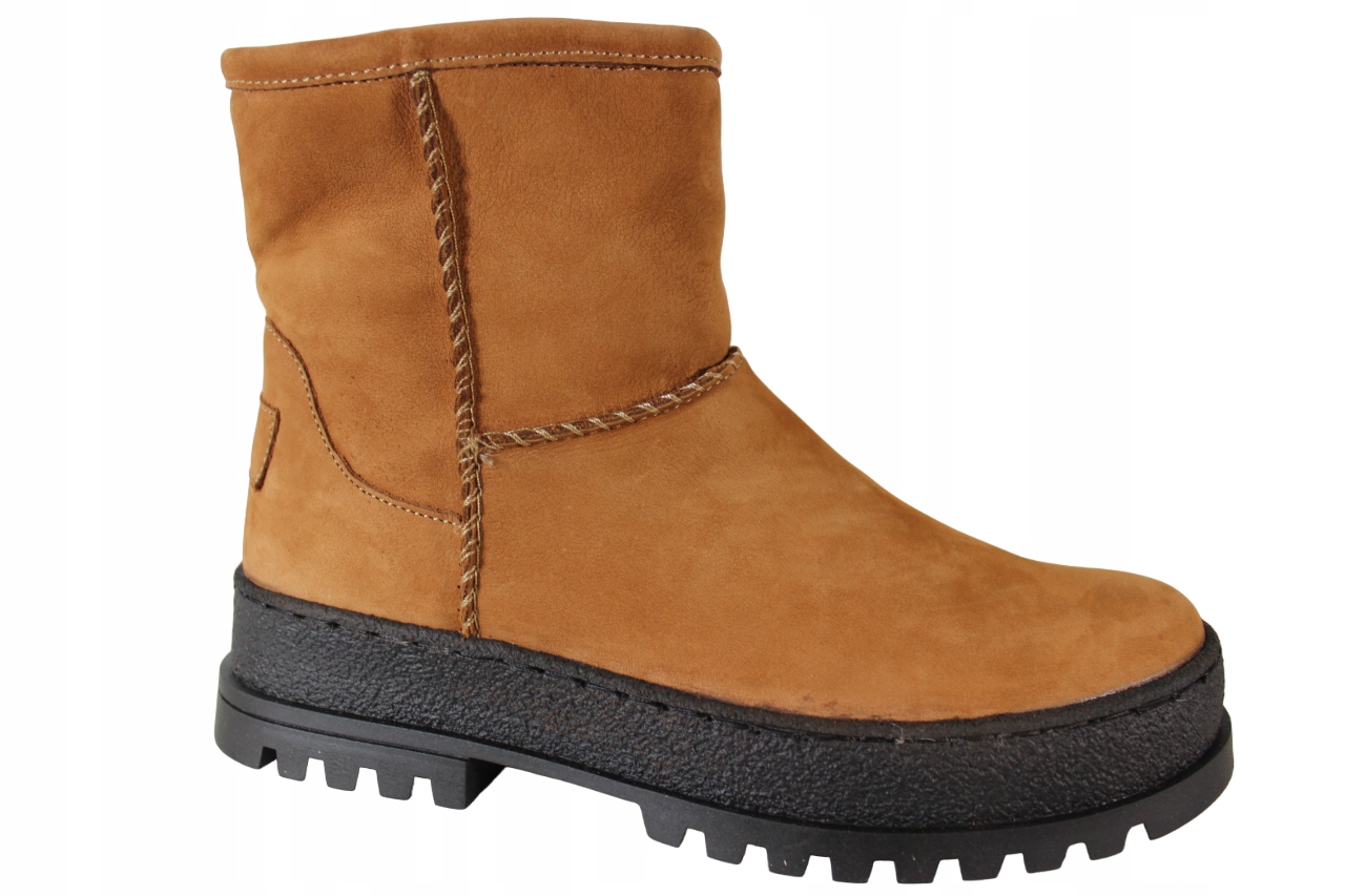 Kotníkové Boty Stella 4099 VEL.40 Kůže Hnědá Semiš