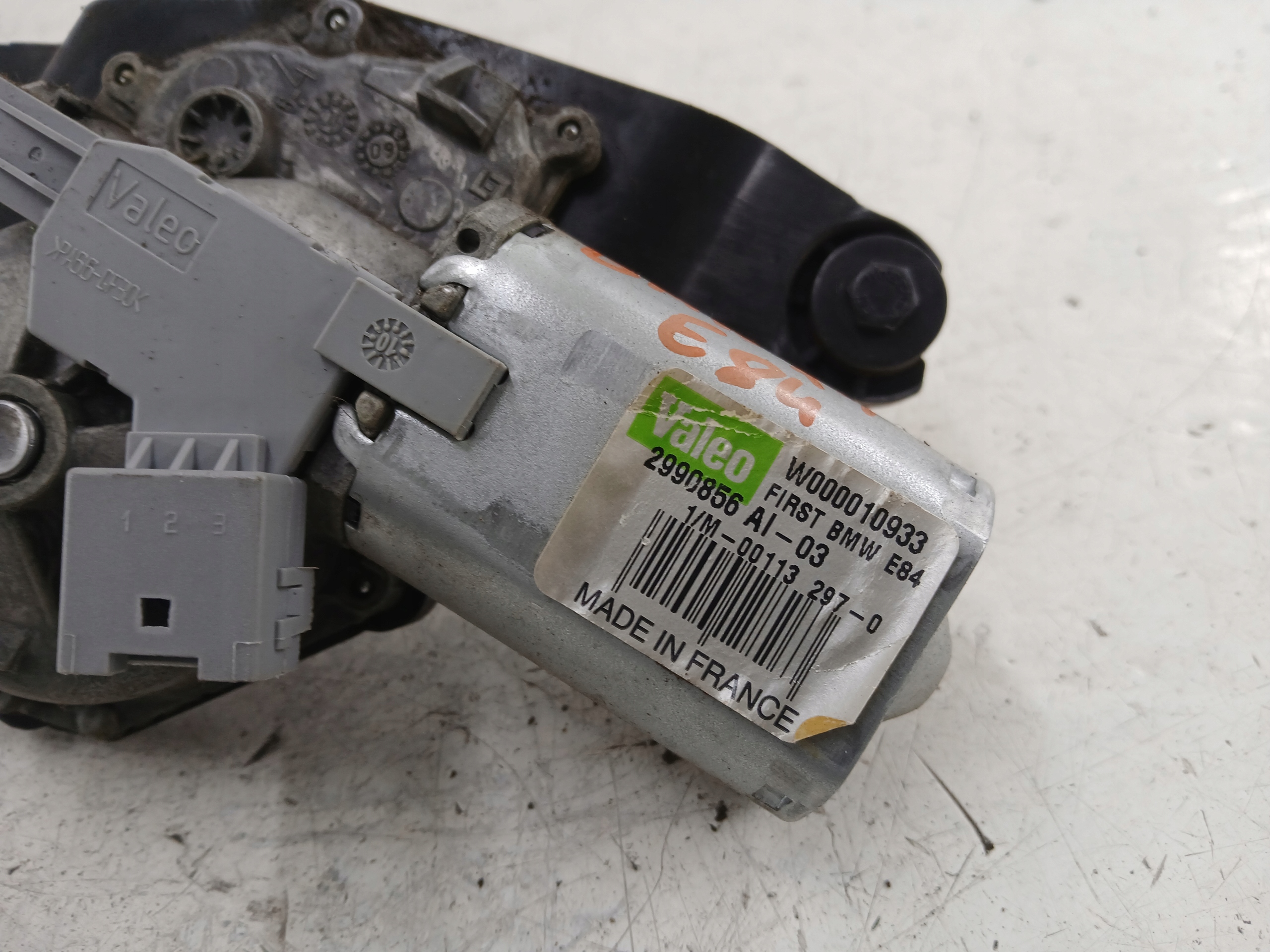 BMW E84 X1 wiper mechanism front 2990856