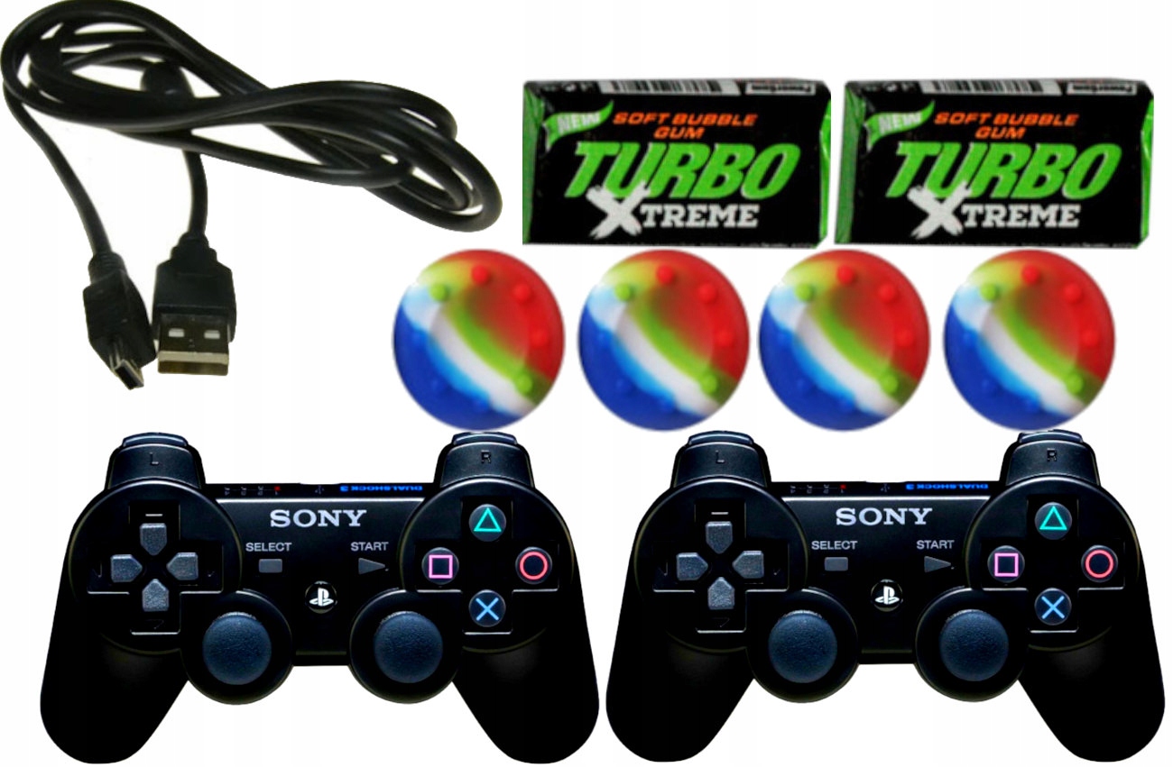 ORYGINALNE PADY KONTROLERY SONY PS3 DUALSHOCK 3 WIBRACJE 100% ORYGINAŁ OKEJ