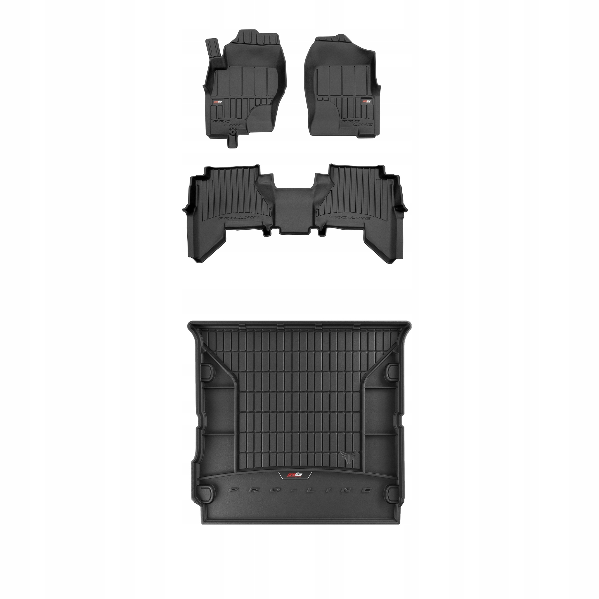Frogum 3D Sada gumových koberců a rohože s logem pro Nissan Pathfinder III
