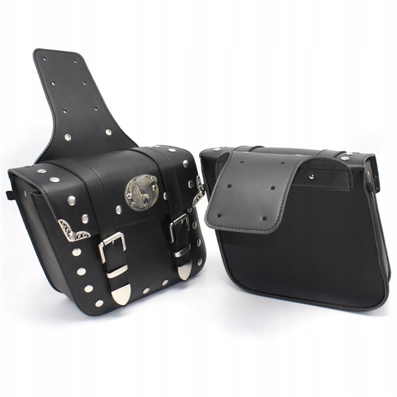 Kožené Motocyklové Tašky 2KS, Kožené Bočné Tašky