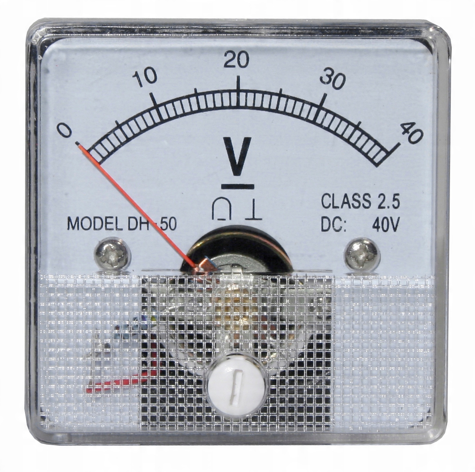 

Miernik analogowy woltomierz 40V kwadratowy