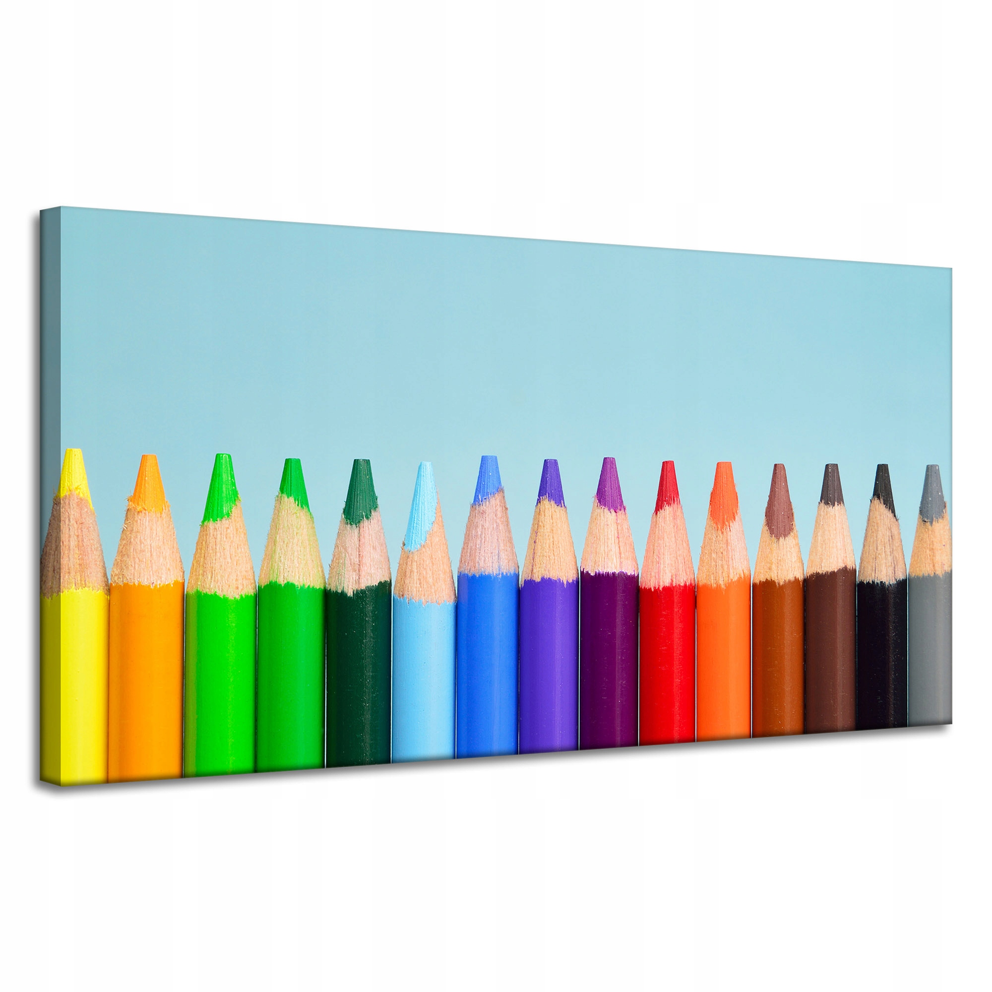 Obraz na plátně Duhové Pastelky 120x60
