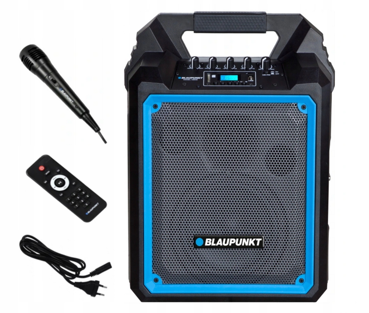 Blaupunkt MB06 500W prenosný reproduktor, bezdrôtový, bluetooth, karaoke
