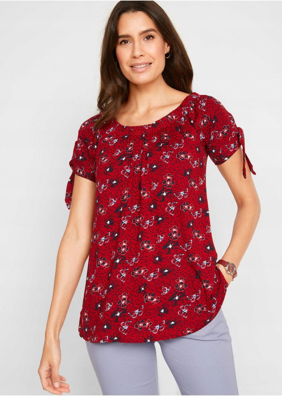 BLUZKA Z DEKOLTEM CARMEN 36/38 Rozmiar 36/38