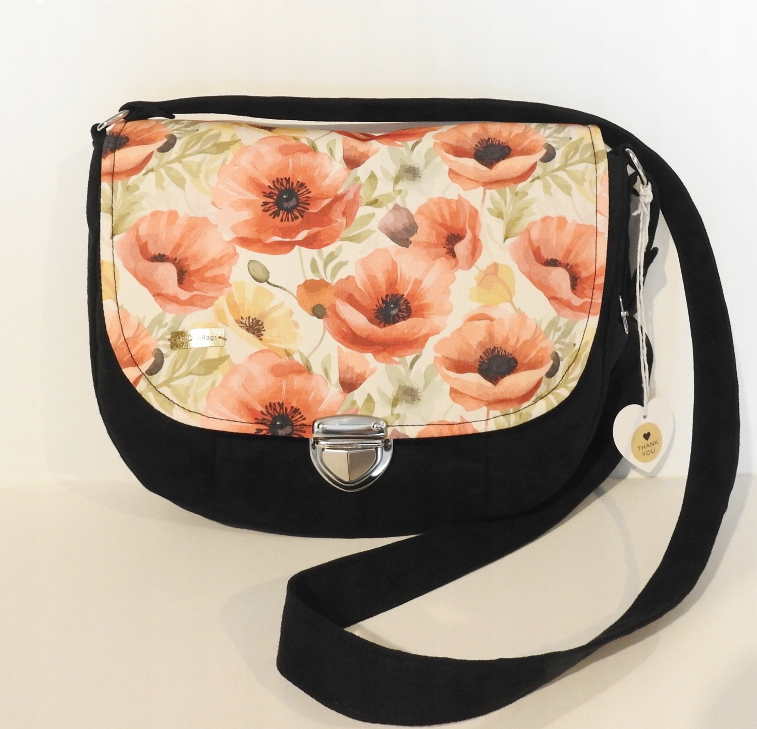 Kabelka S Maki Vintage Folková Květinová Kabelka dárek Hippie