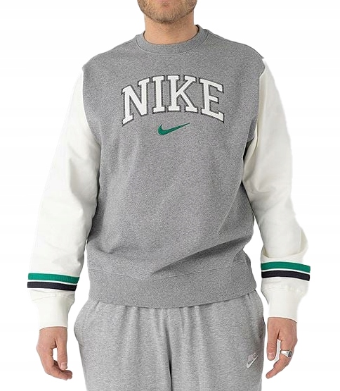 Mikina Nike Sportswear Retro Fleece Crew Bb DZ2553-063 Xs