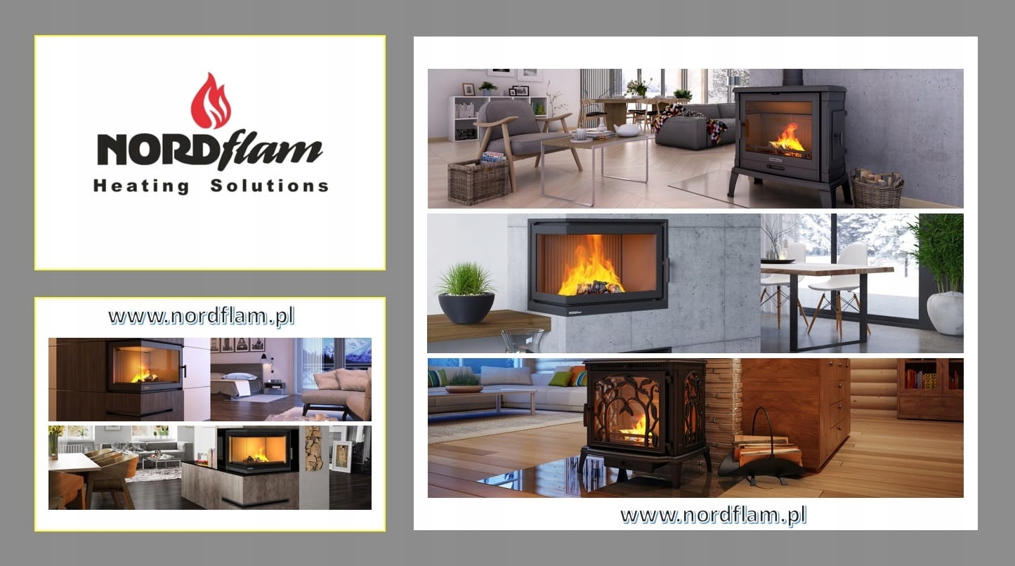 RAMKA DO WKŁADU KOMINKOWEGO NORDFLAM ROTEN PROSTY Typ Obudowy kominkowe