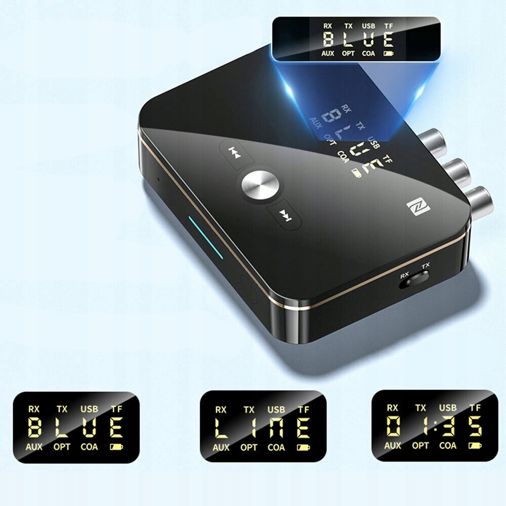 2 w 1 NFC Adapter Bluetooth Ugreen Wielofunkcyjne Pojemność akumulatora 500 mAh