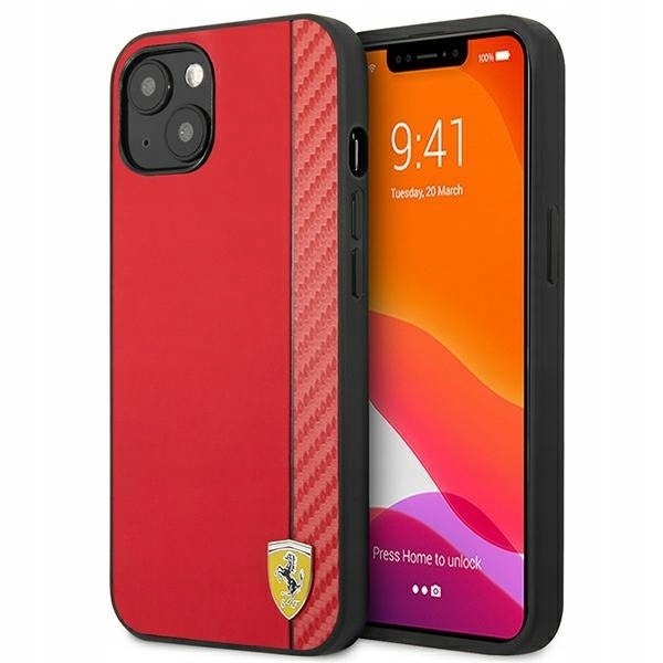 Ferrari FESAXHCP13SRE iPhone 13 mini5,4" czerwony/red hardcase On Trac