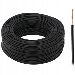 Przewód LGY 1x0.75mm czarny 1mb