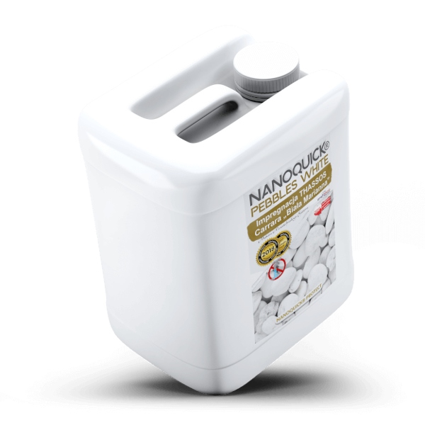 Impregnat Biały Kamien Thassos Carrara Biała Marianna Otoczaki Pebbles Marka NANOQUICK
