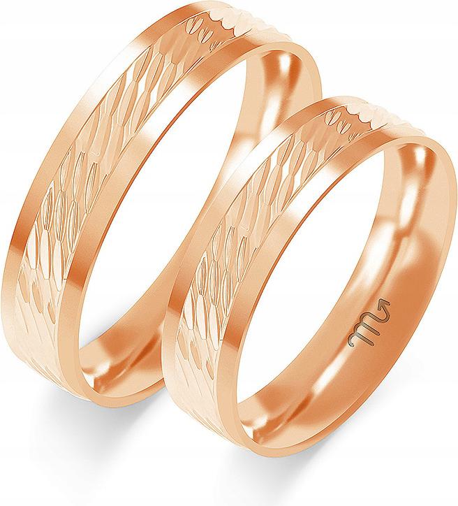 Zlatý snubní prsten jemný 14K 585 vel 35 36 37 prstýnek