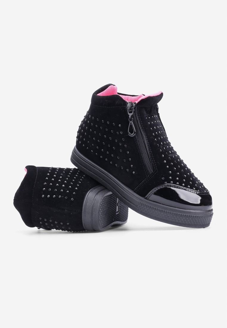 Sneakersy dziewczęce botki na ukrytym koturnie Kod producenta R51C -2s33