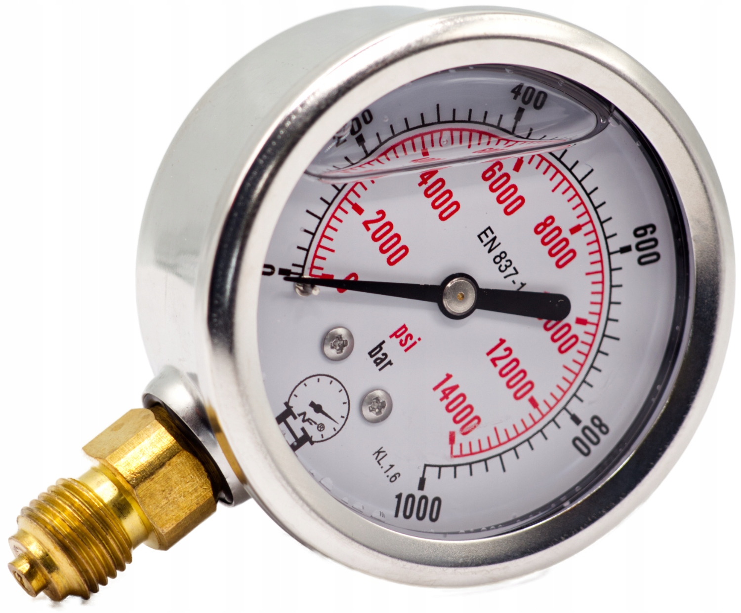 

Manometr hydrauliczny 1000 Bar 63mm ciśnieniomierz