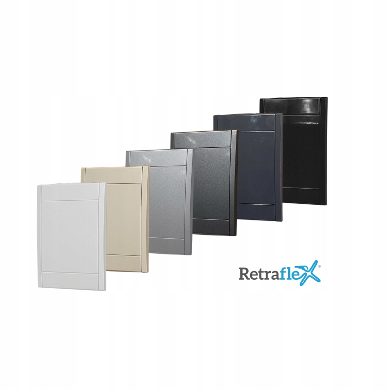 Drzwiczki gniazdo RETRAFLEX Czarne- Sklep KRAKÓW Marka Retraflex