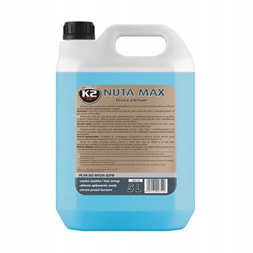 

Płyn do Mycia Szyb K2 Nuta Max 5L
