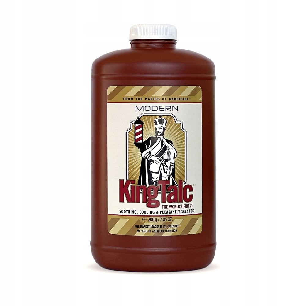 

King Talc Talk po goleniu Puder Barber Fryzjer200g