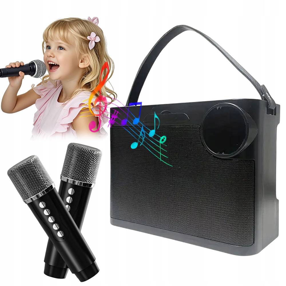 10W Bluetooth Audio Karaoke Reproduktor Party Required Se Zvukovými Efekty