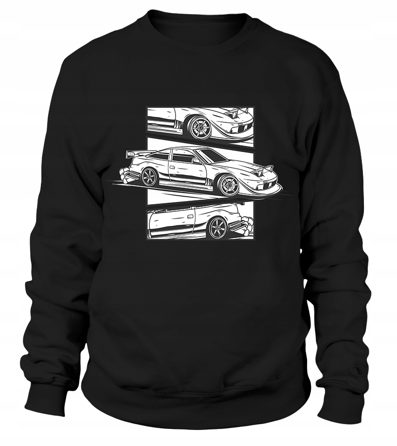 Dámská Mikina Nissan 180sx M černá
