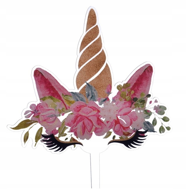 

Topper akrylowy Jednorożec Unicorn