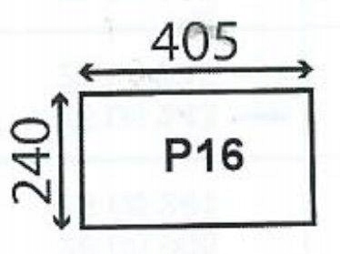 sklo pro traktor Ford série 30 zadní spodní pevné