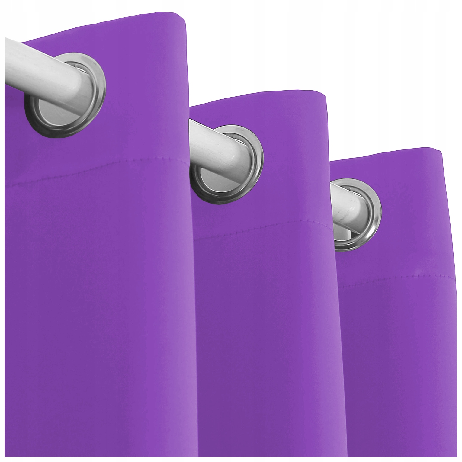 

Zasłona Gotowa Panama na Przelotki 145x160 lila